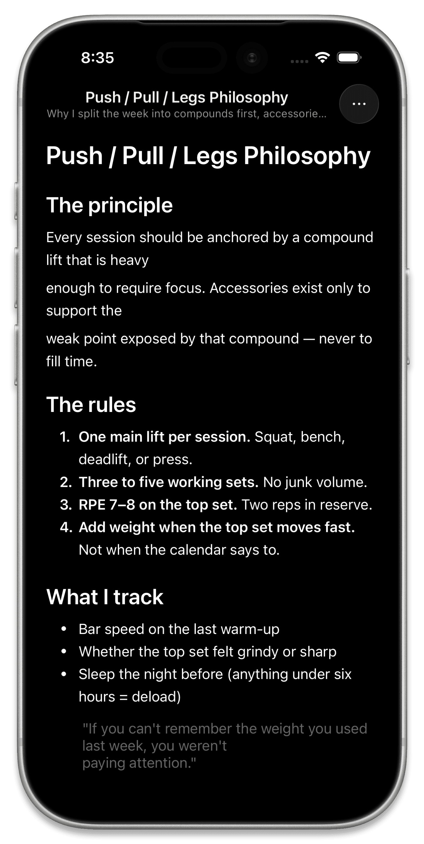 Playbook Page